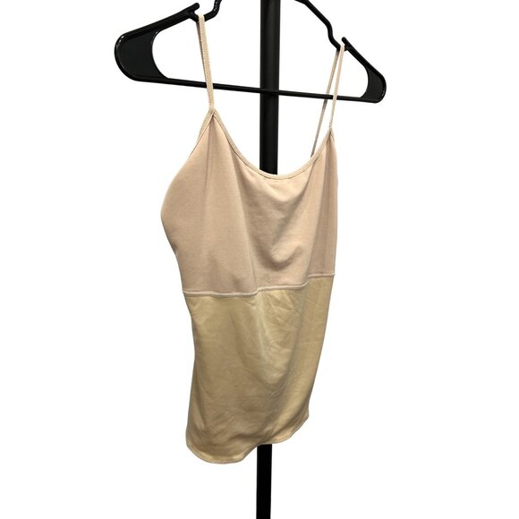 Spanx Shapewear Cami Top Beige 90% Polyester & 10% Elastane Spaghetti Straps Siz - Picture 3 of 6